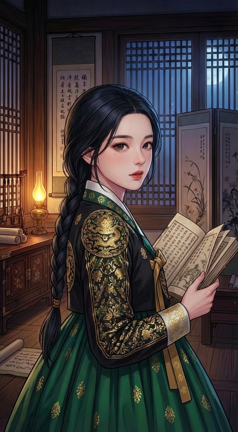 휘영아씨 뒤돌기