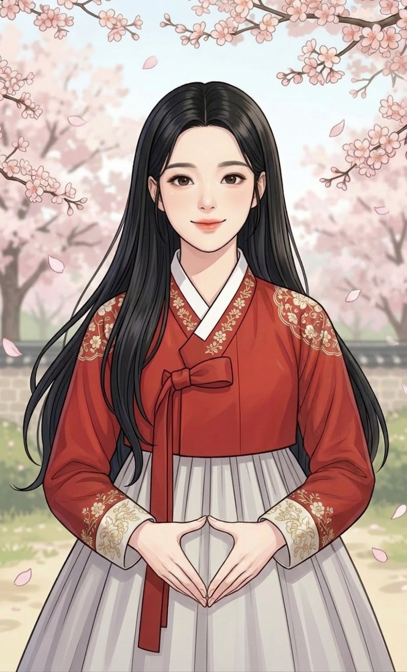 서윤아씨 손모으기